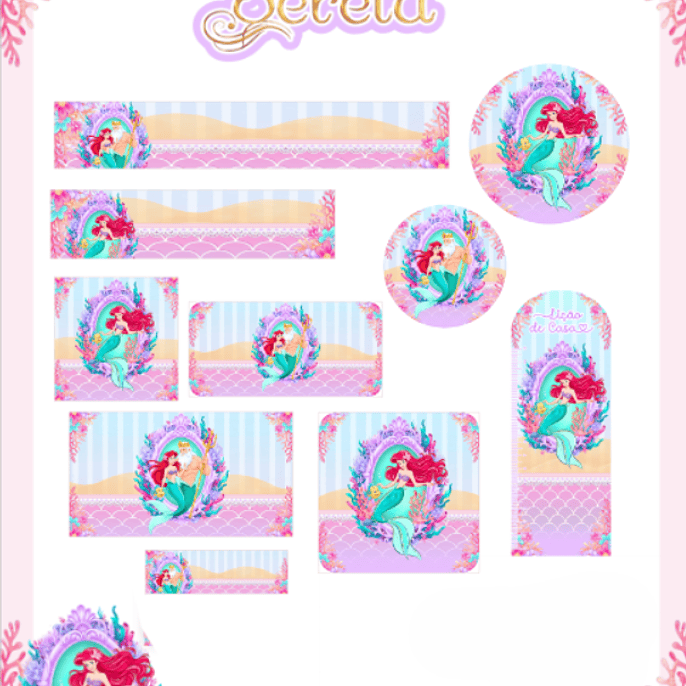 Arquivo Etiqueta Escolar Ariel - PAMELLA 1