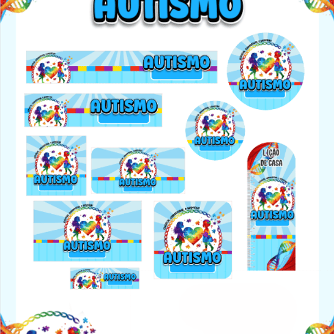 Arquivo Etiqueta Escolar Autismo - PAMELLA 1