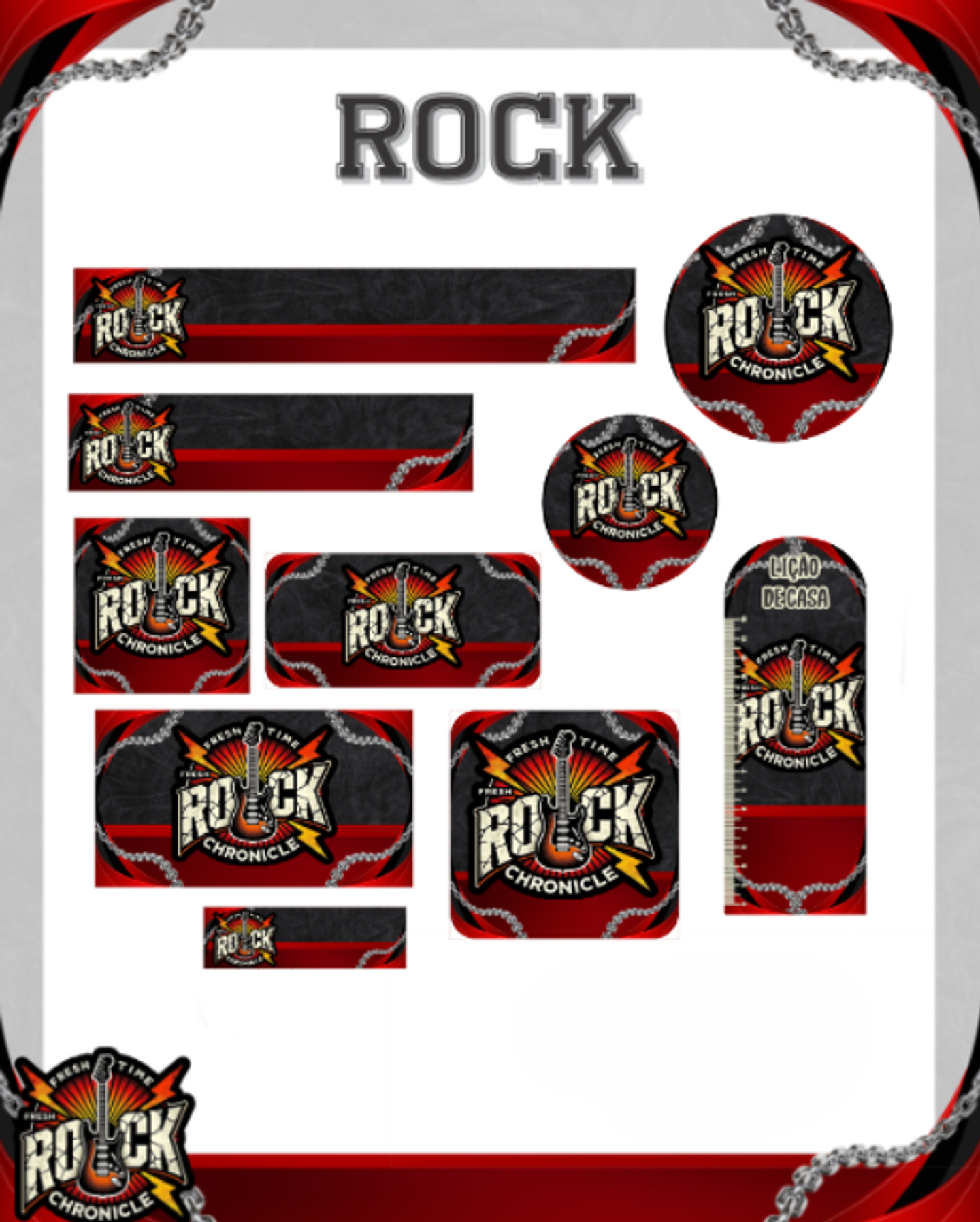 Arquivo Etiqueta Escolar Rock - PAMELLA 1