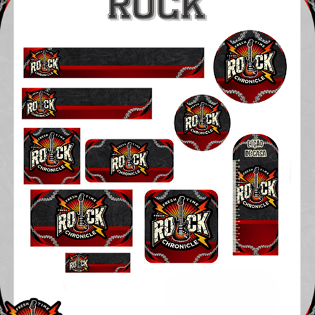 Arquivo Etiqueta Escolar Rock - PAMELLA 1