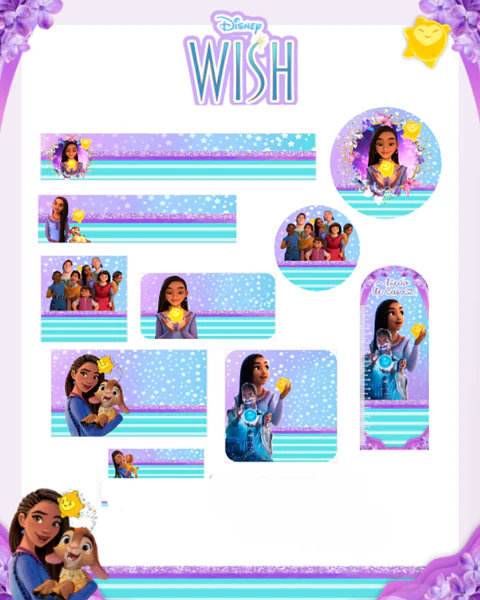Arquivo Etiqueta Escolar Wish - PAMELLA
