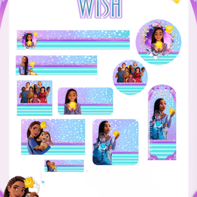 Arquivo Etiqueta Escolar Wish - PAMELLA 1
