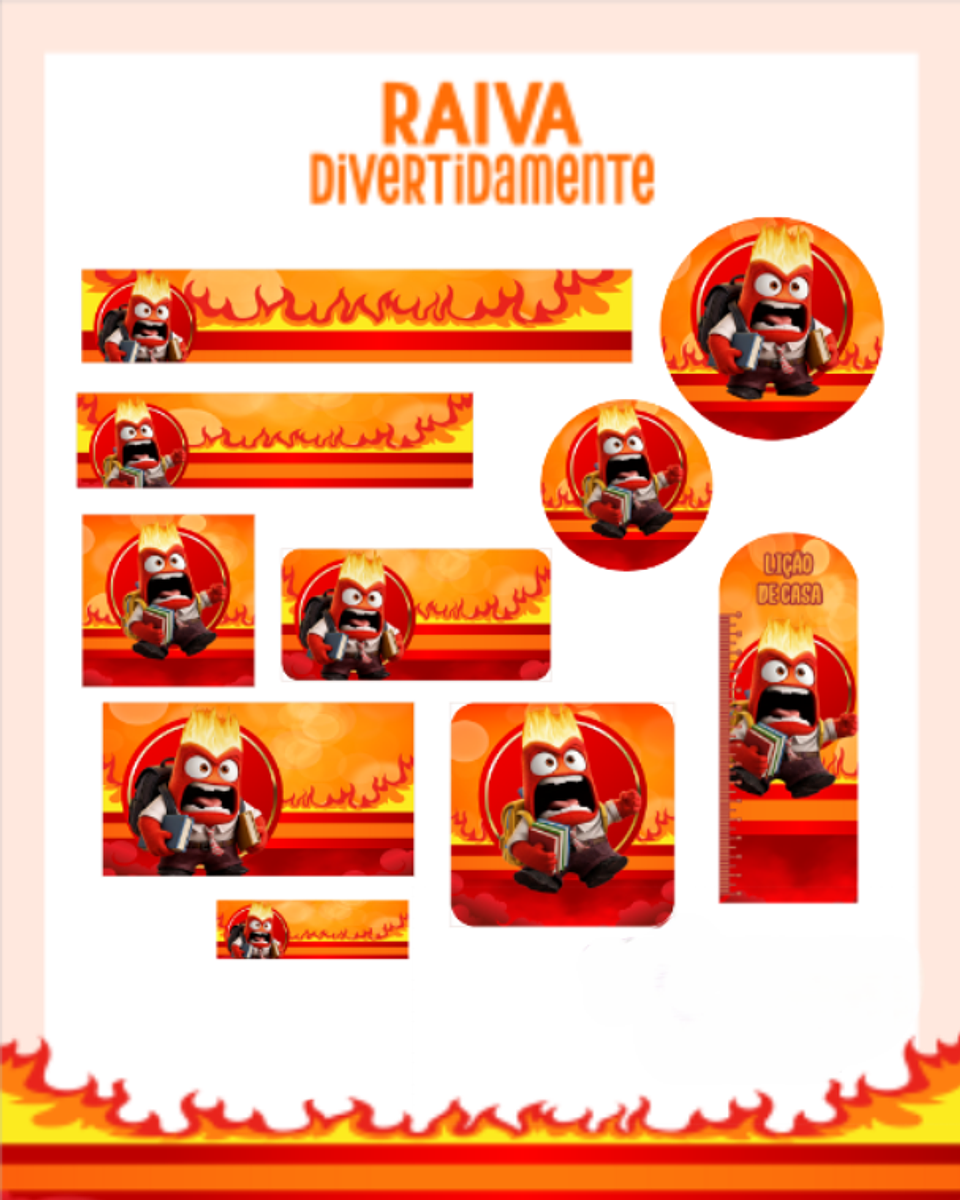 Arquivo Etiqueta Escolar Raiva Divertidamente - PAMELLA 1