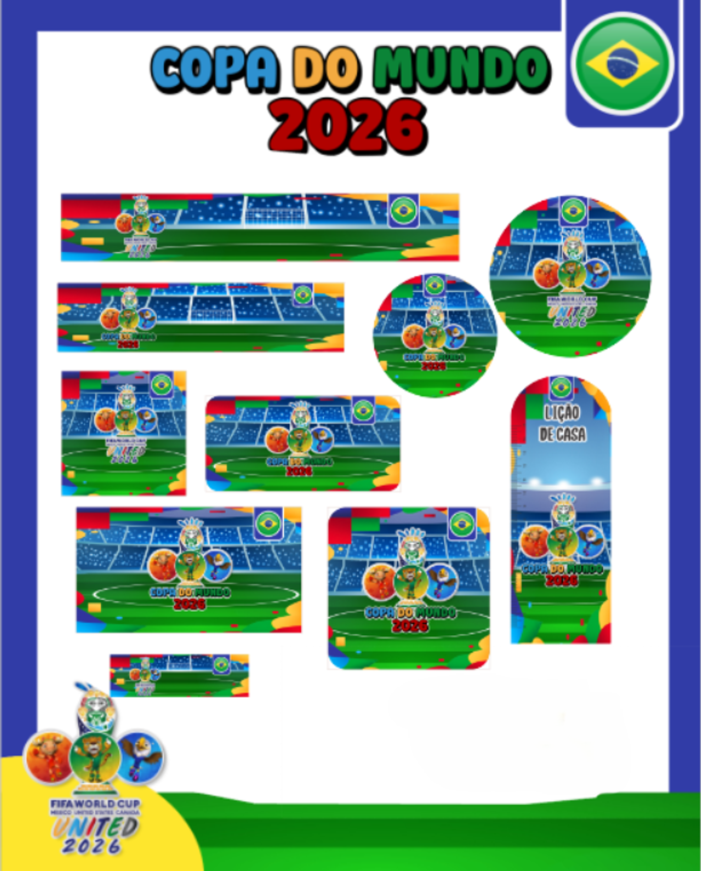 Arquivo Encadernação Escolar 2026 Copa do Mundo 1