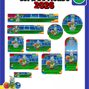 Arquivo Encadernação Escolar 2026 Copa do Mundo