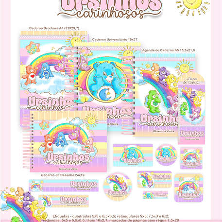 Arquivo Combo Ursinhos Carinhosos - Pamella 1