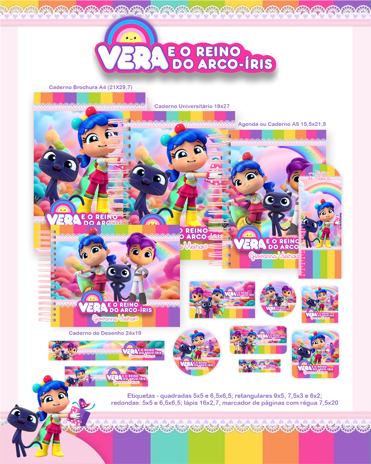 Arquivo Combo Vera e o Reino do Arco-íris - Pamella 1