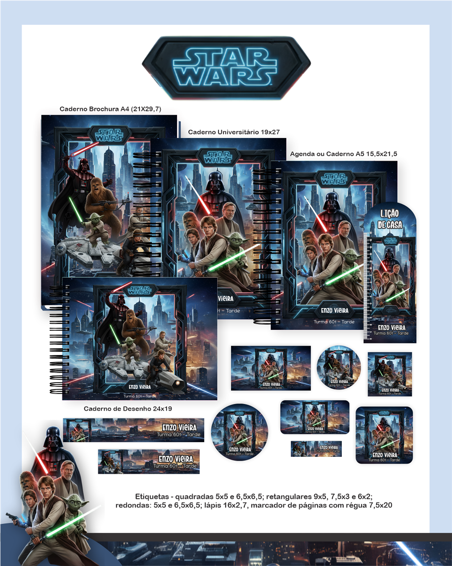 Arquivo Combo Star Wars- Pamella 1