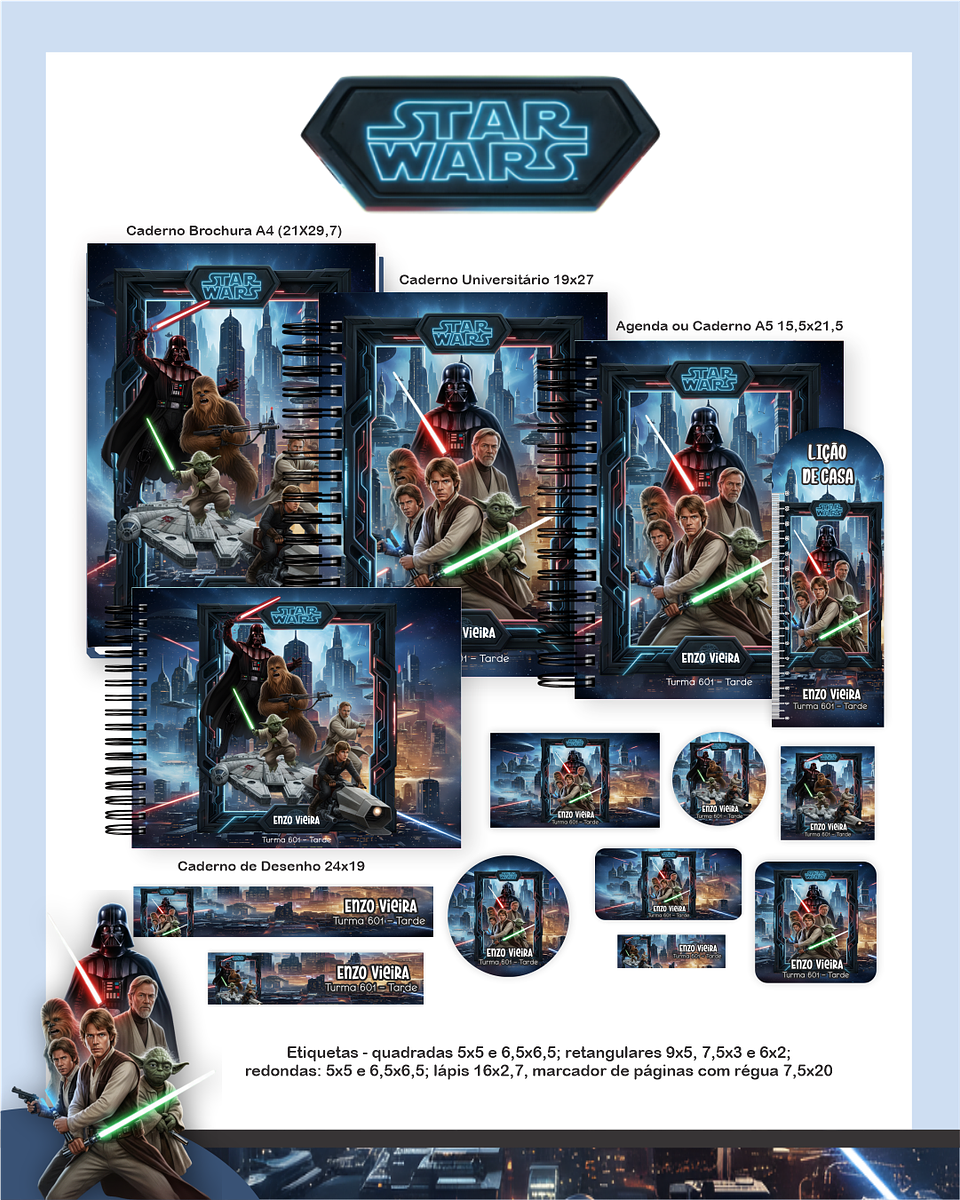 Arquivo Combo Star Wars- Pamella 1