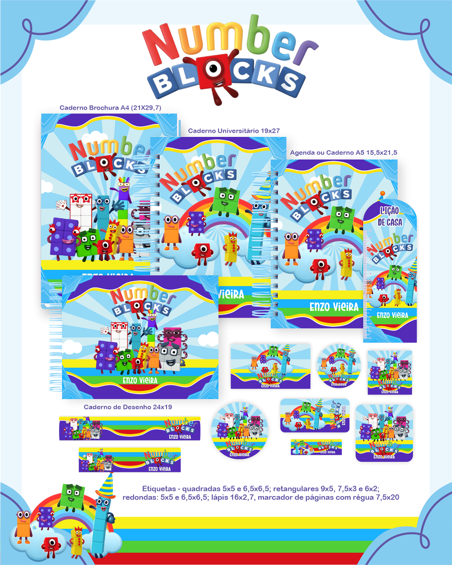 Arquivo Combo Numberblocks - Pamella 1