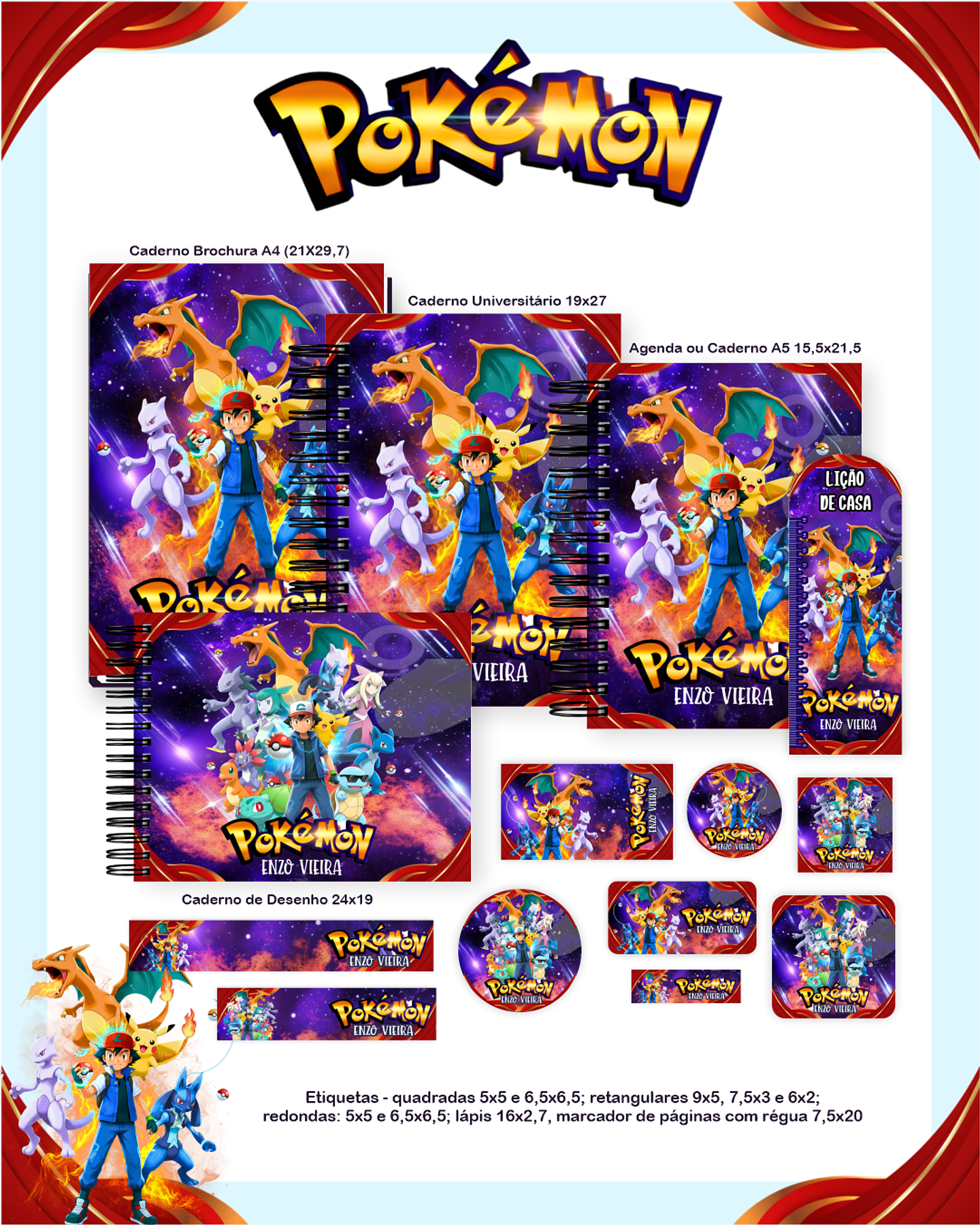 Arquivo Combo Pokémon - Pamella 1