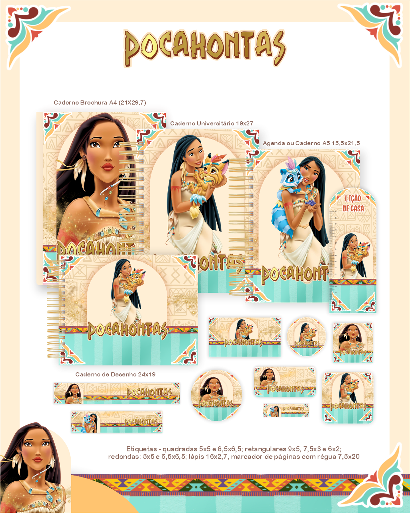 Arquivo Combo Pocahontas - Pamella 1