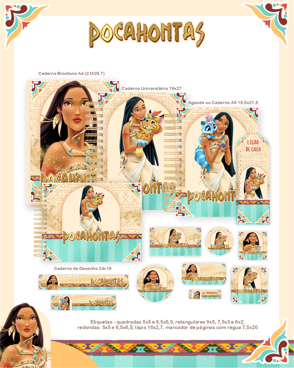 Arquivo Combo Pocahontas - Pamella 1