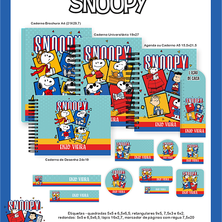 Arquivo Combo Snoopy - Pamella 1