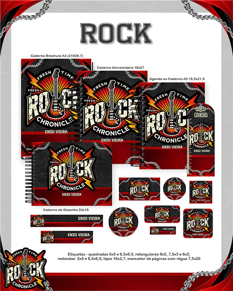 Arquivo Combo Rock - Pamella