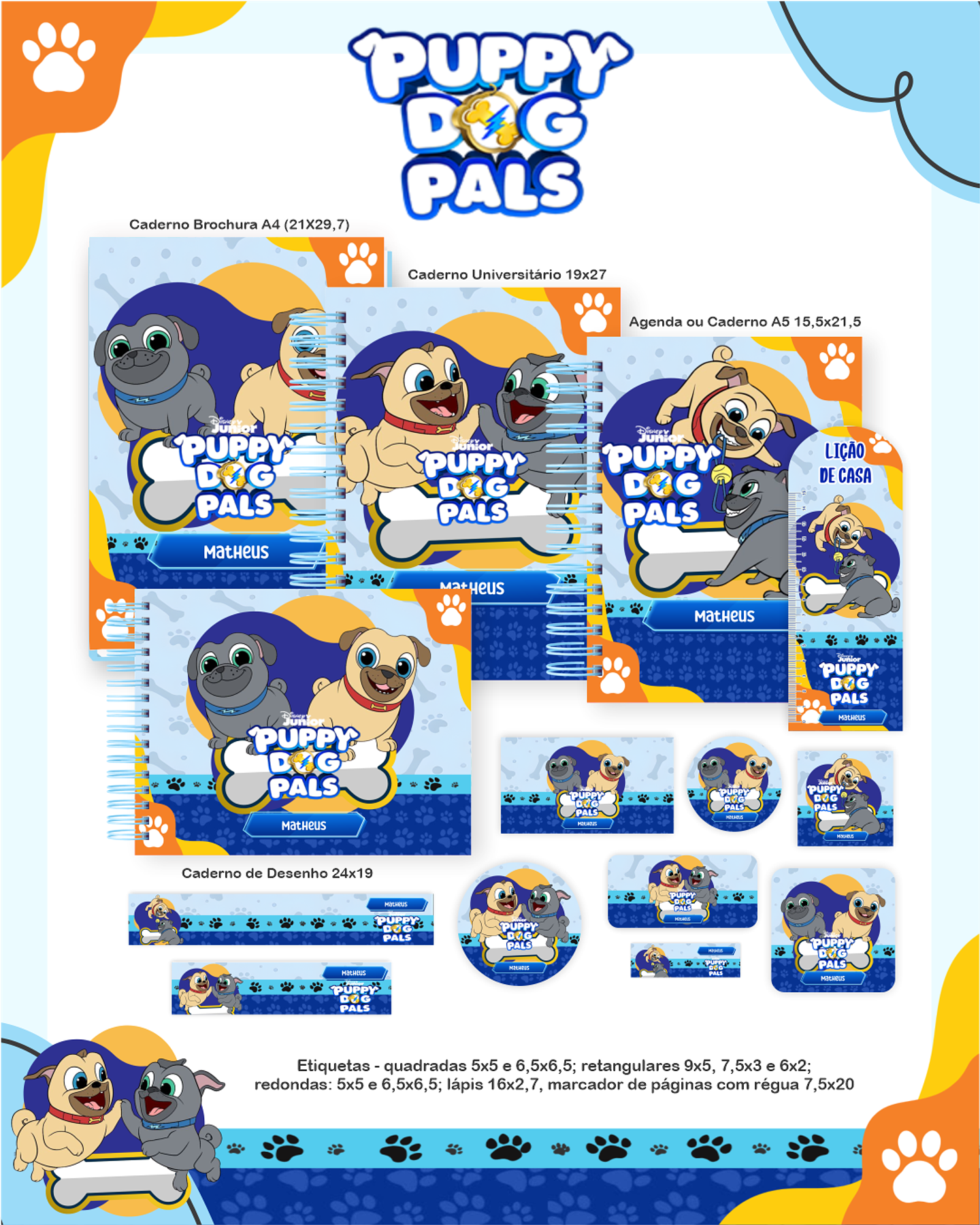 Arquivo Combo Puppy Dog - Pamella 1