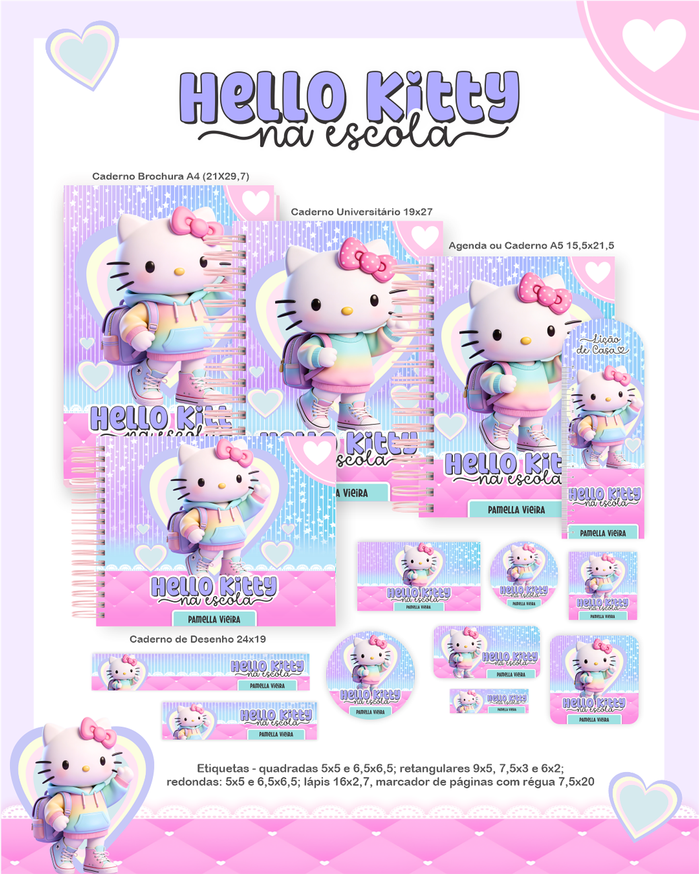 Arquivo Combo Hello Kitty na Escola- Pamella 1