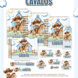 Arquivo Combo Cavalos - Pamella