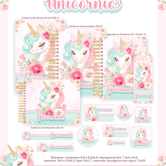 Arquivo Combo Unicórnio- Pamella 1