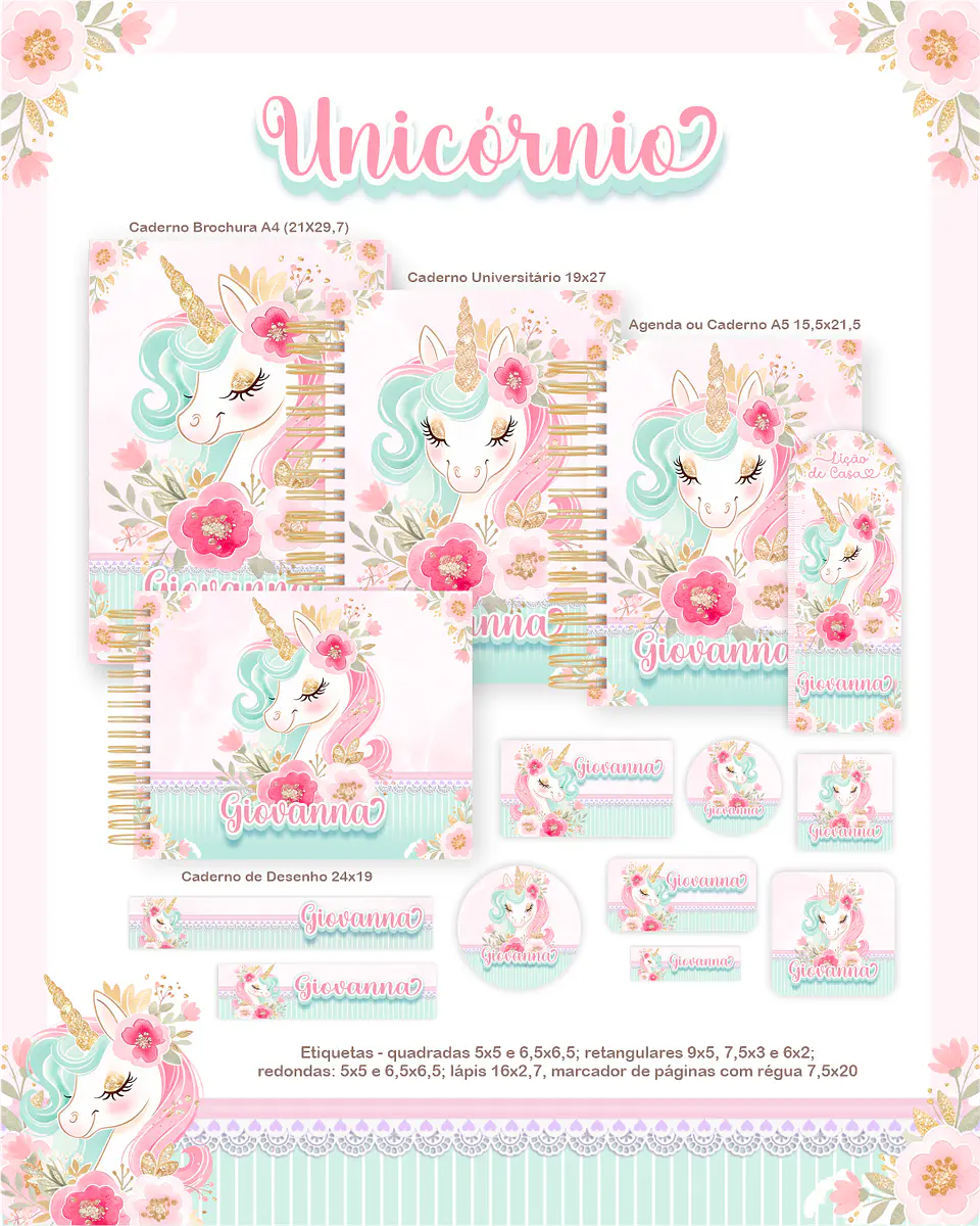 Arquivo Combo Unicórnio- Pamella 1