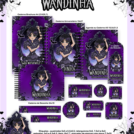 Arquivo Escolar Wandinha - Pamella 1