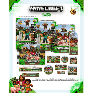 Arquivo Escolar Minecraft - Pamella