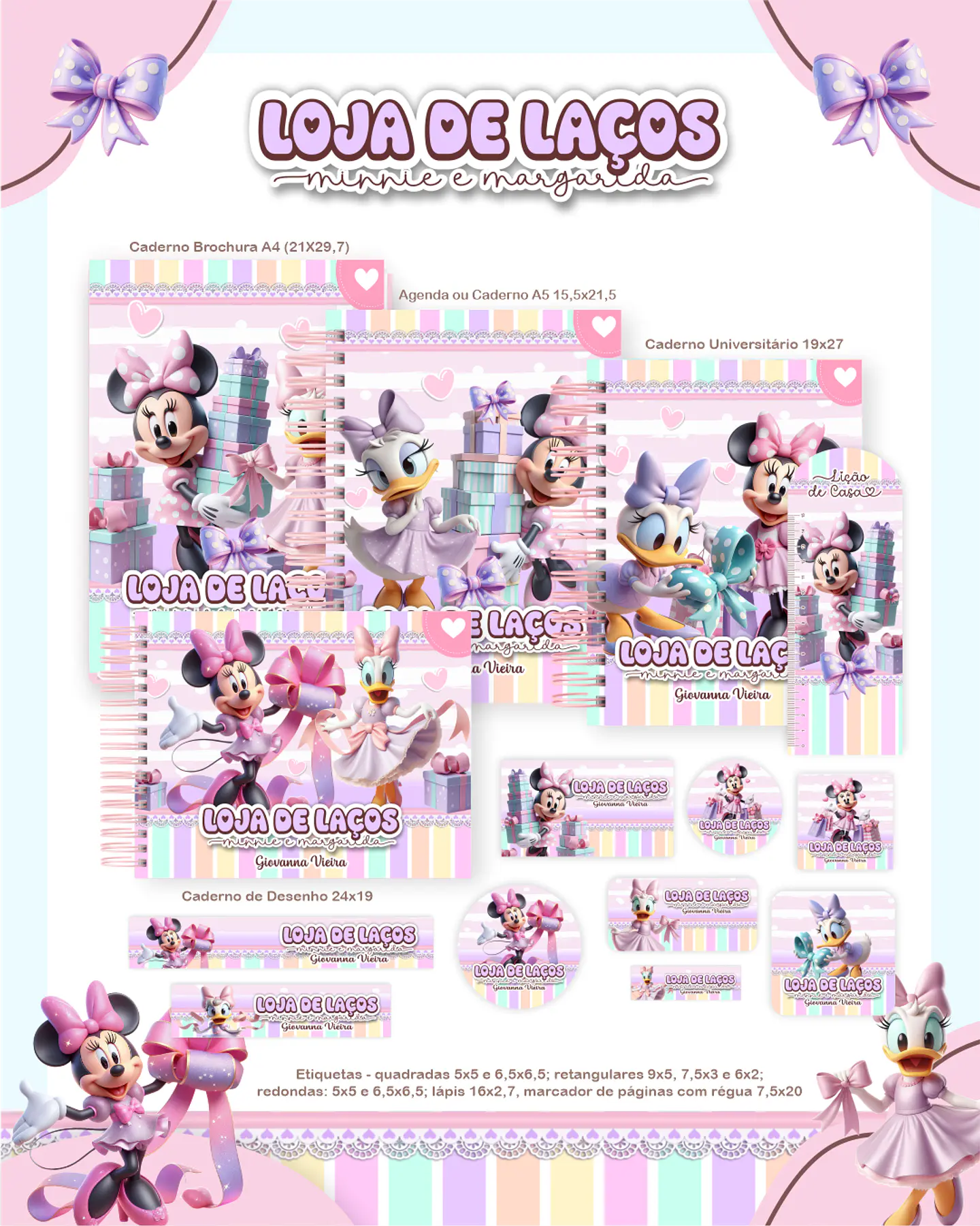 Arquivo Escolar Loja de Laços - Pamella 1