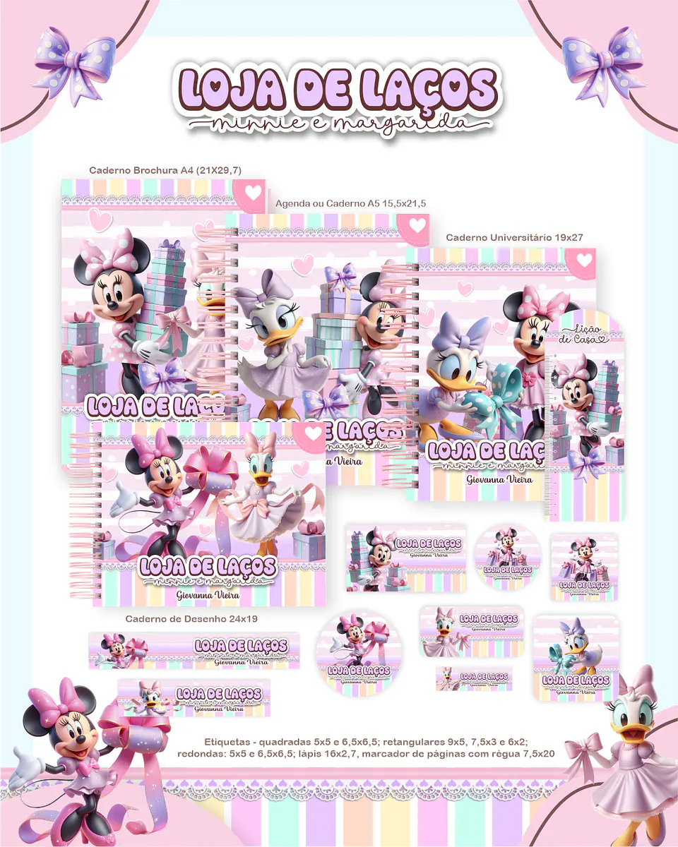 Arquivo Escolar Loja de Laços - Pamella 1