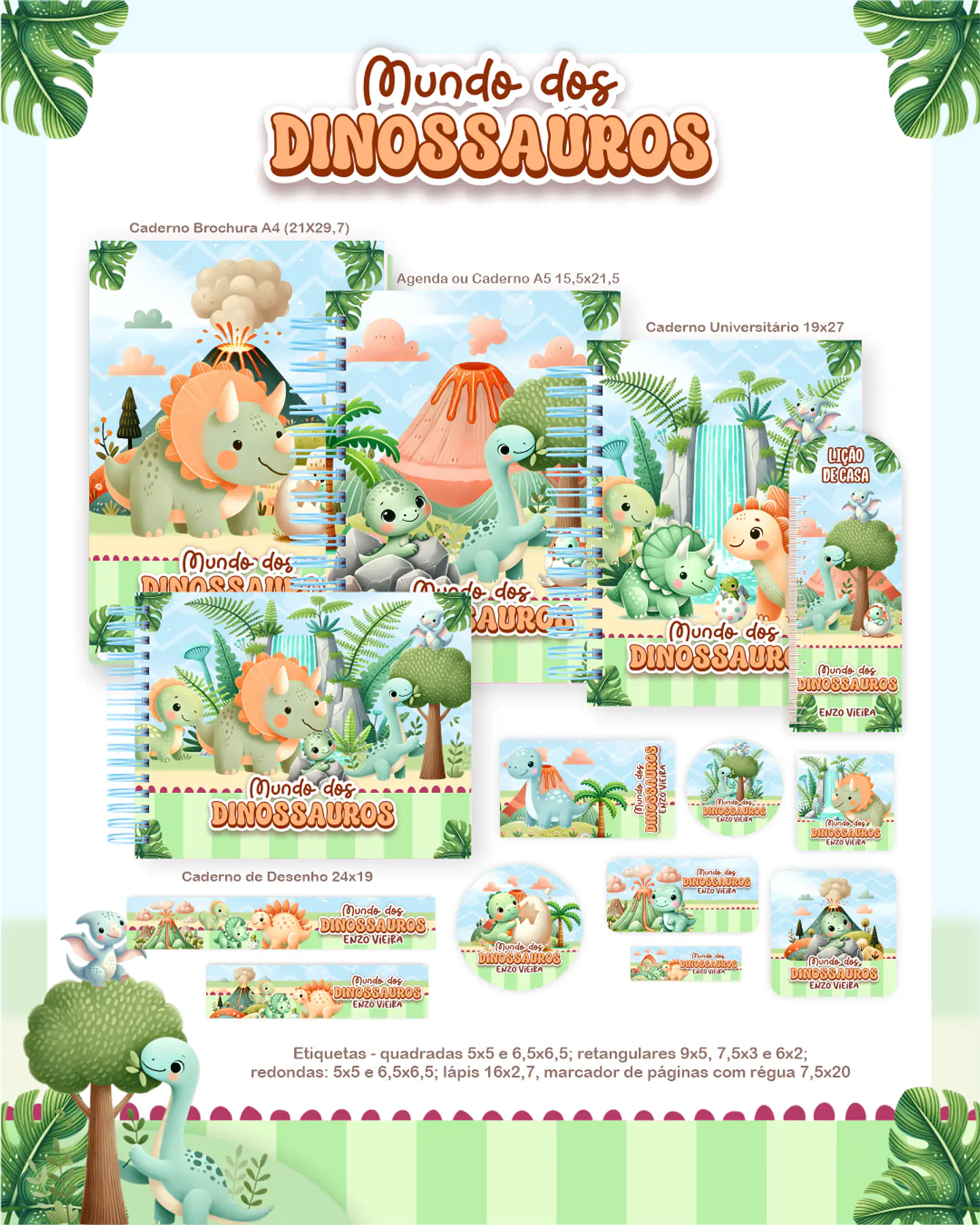 Arquivo Escolar Mundo dos Dinossauros - Pamella 1