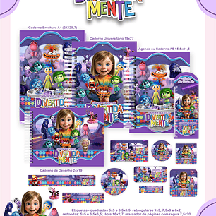 Arquivo Escolar Pooh - Pamella