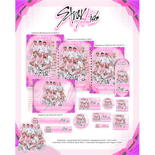 Arquivo Escolar Stray Kids - Pamella