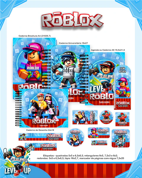 Arquivo Escolar Roblox - Pamella