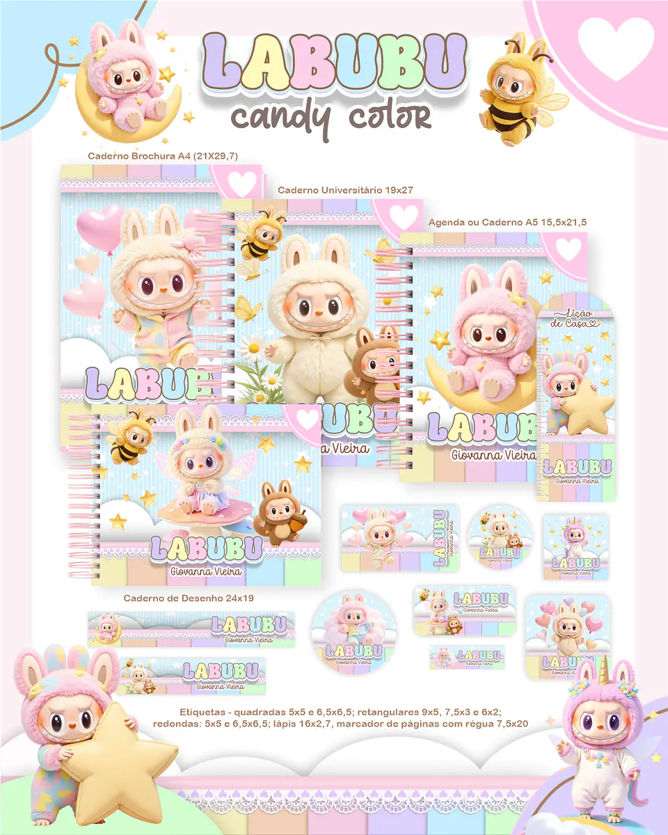 Arquivo Escolar Labubu - Pamella 1