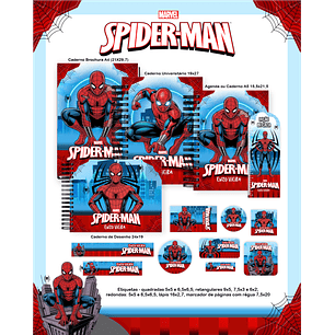 Arquivo Escolar Homem Aranha - Pamella