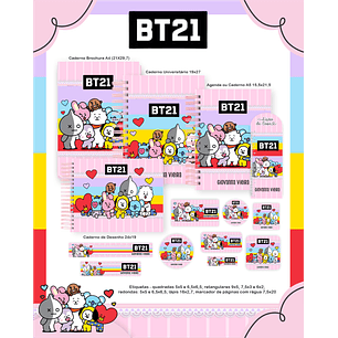 Arquivo Escolar BT21 - Pamella