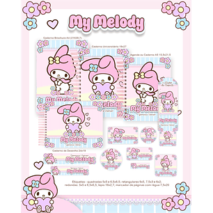Arquivo Escolar My Melody - Pamella