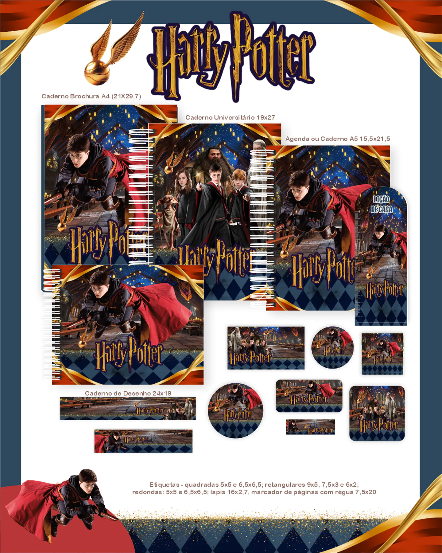 Arquivo Escolar Harry Potter - Pamella 1