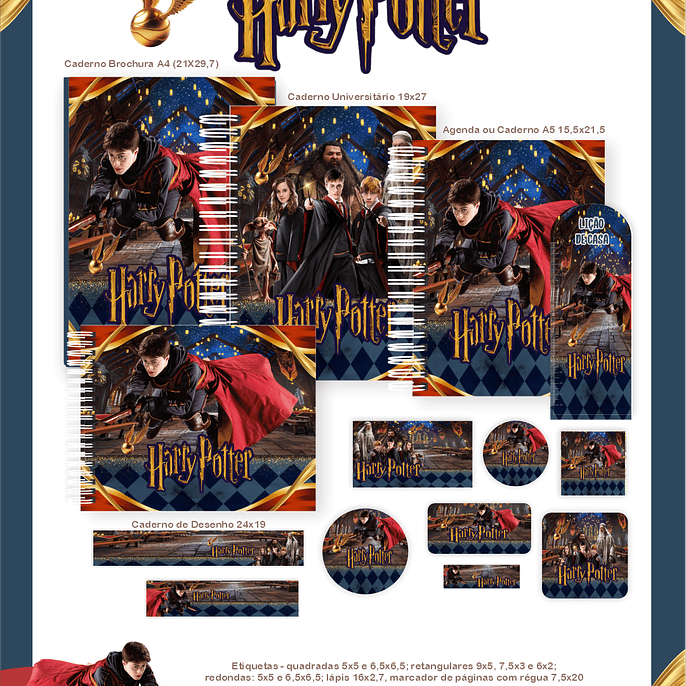 Arquivo Escolar Harry Potter - Pamella 1