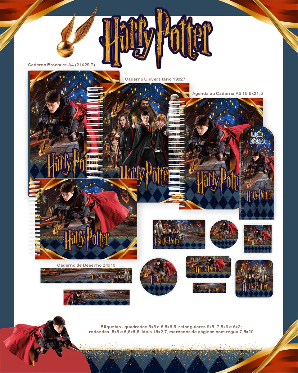 Arquivo Escolar Harry Potter - Pamella 1
