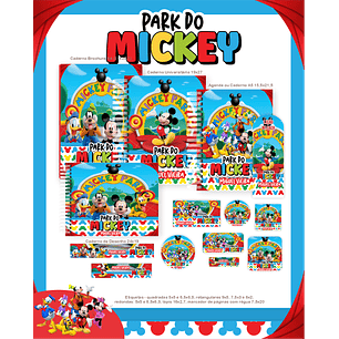 Arquivo Escolar Park Mickey - Pamella