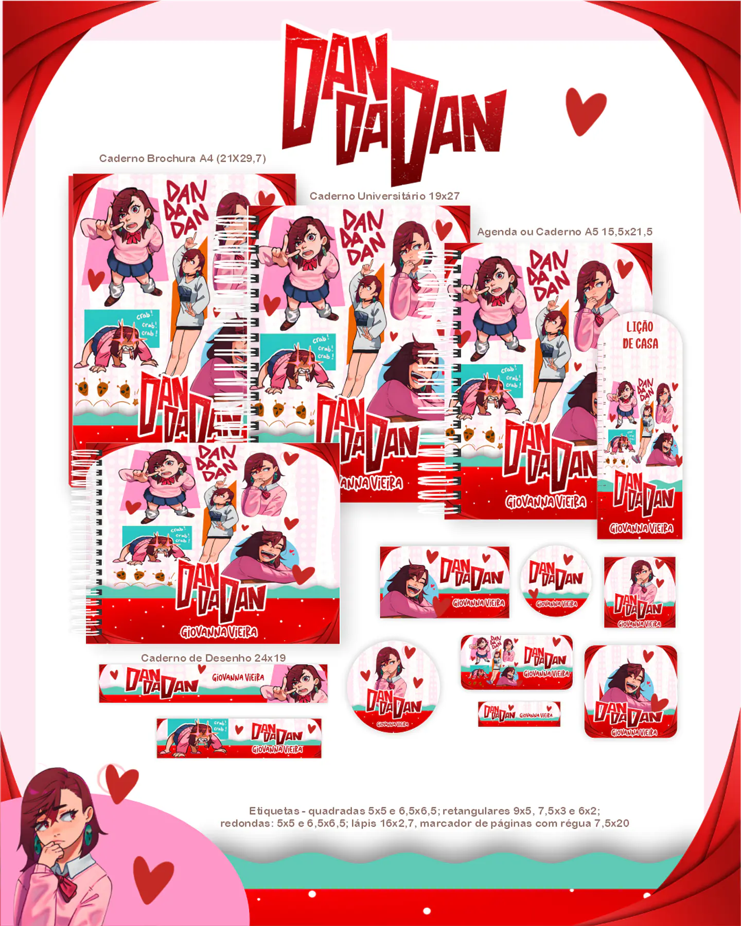 Arquivo Escolar Dandadan - Pamella 1