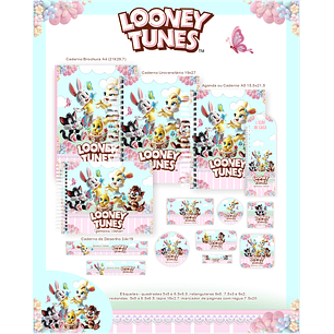 Arquivo Escolar Looney Tunes- Pamella
