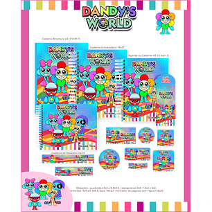 Arquivo Escolar Dandy's World - Pamella