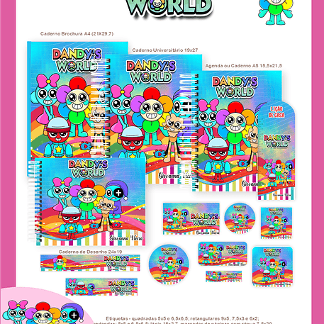 Arquivo Escolar Dandy's World - Pamella 1
