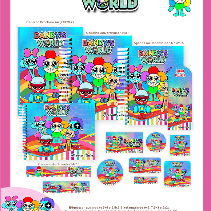 Arquivo Escolar Dandy's World - Pamella 1