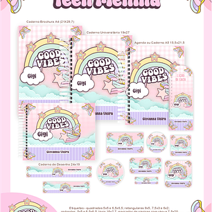 Arquivo Escolar Teen Menina - Pamella