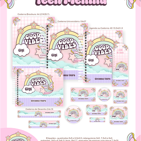 Arquivo Escolar Teen Menina - Pamella 1