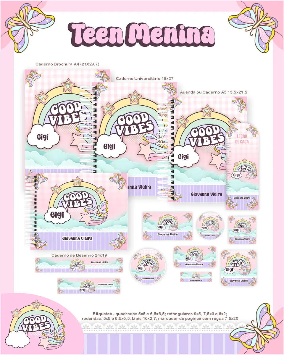 Arquivo Escolar Teen Menina - Pamella 1