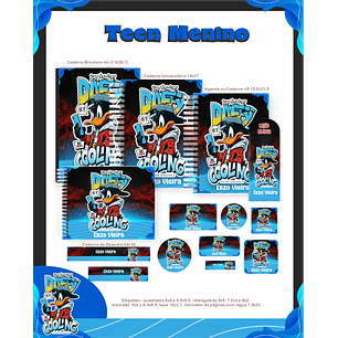 Arquivo Escolar Teen Menino - Pamella