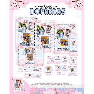 Arquivo Escolar I Love Doramas - Pamella